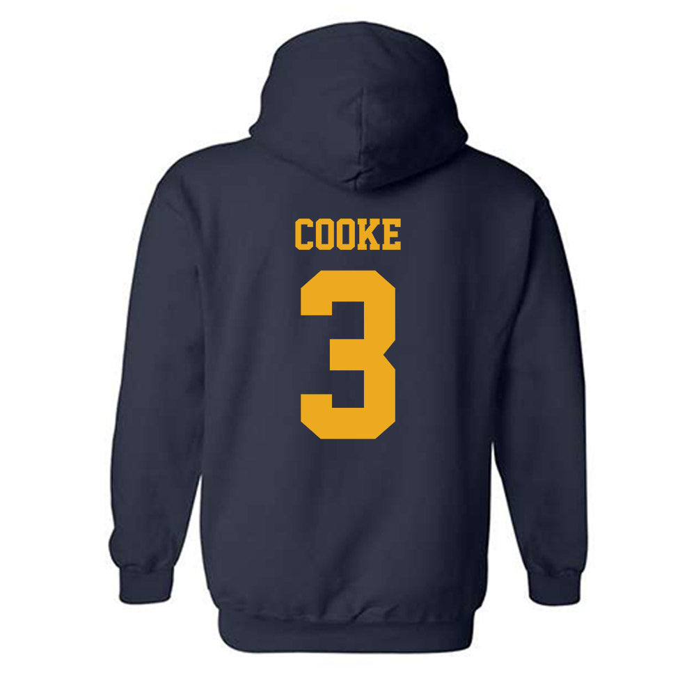 West Virginia - NCAA Women's Basketball : Gia Cooke - Classic Shersey Hooded Sweatshirt-1