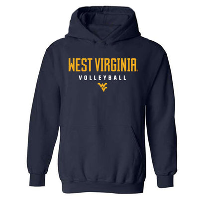 West Virginia - NCAA Women's Volleyball : Alexis Finnvold - Classic Shersey Hooded Sweatshirt