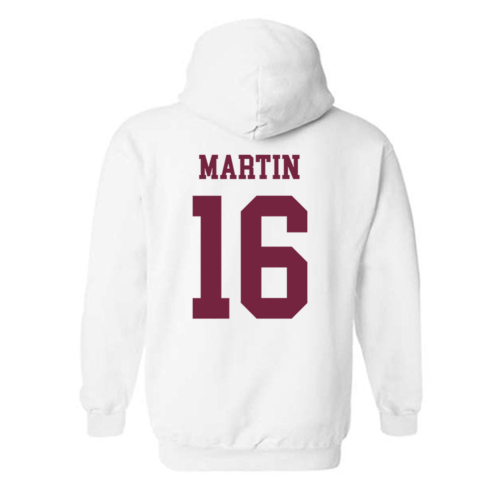 Fordham - NCAA Men's Water Polo : Charlie Martin - Classic Shersey Hooded Sweatshirt-1