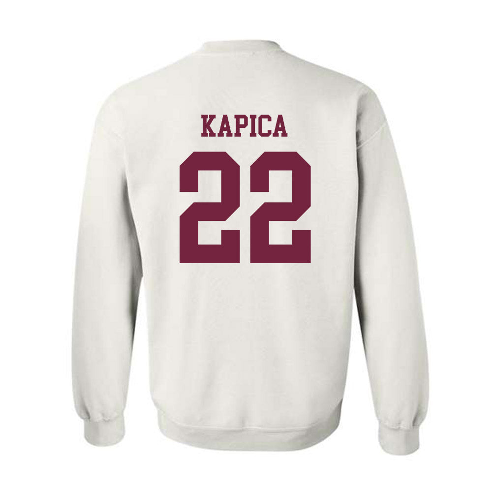Fordham - NCAA Baseball : Andrew Kapica - Classic Shersey Crewneck Sweatshirt-1