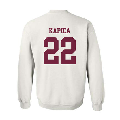 Fordham - NCAA Baseball : Andrew Kapica - Classic Shersey Crewneck Sweatshirt-1