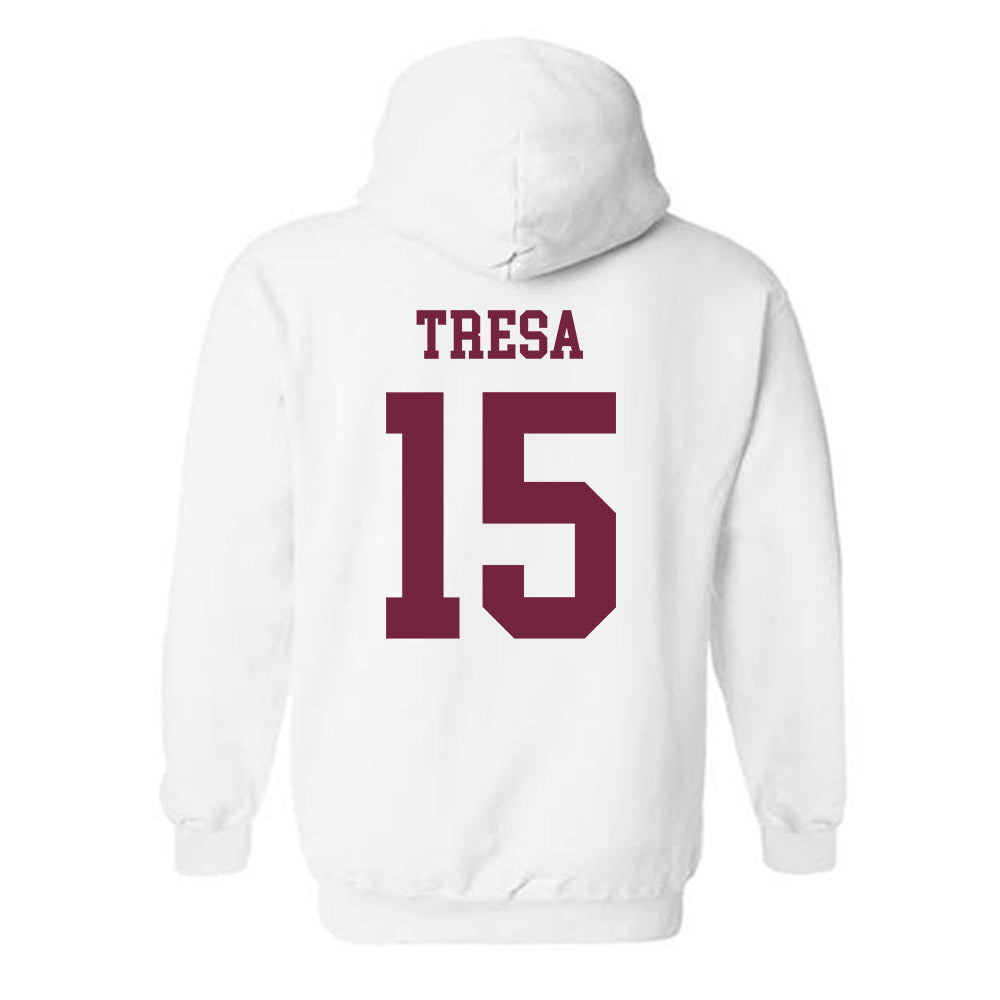 Fordham - NCAA Men's Water Polo : Diego Tresa - Classic Shersey Hooded Sweatshirt-1