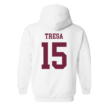 Fordham - NCAA Men's Water Polo : Diego Tresa - Classic Shersey Hooded Sweatshirt-1