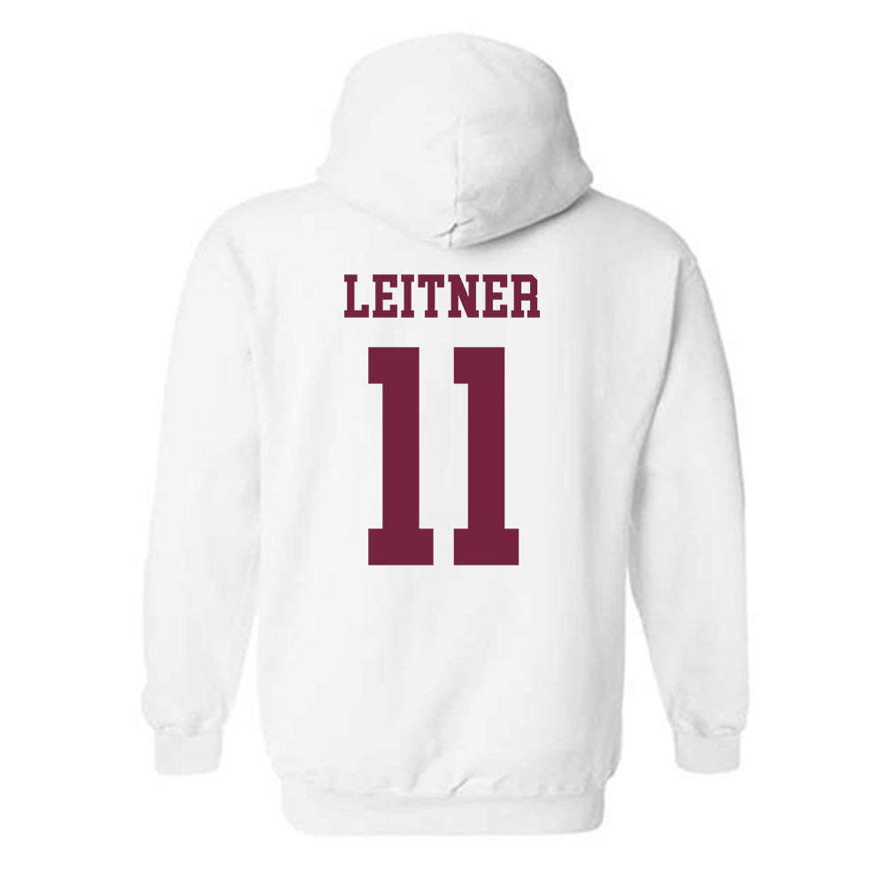 Fordham - NCAA Men's Soccer : Bennett Leitner - Classic Shersey Hooded Sweatshirt-1