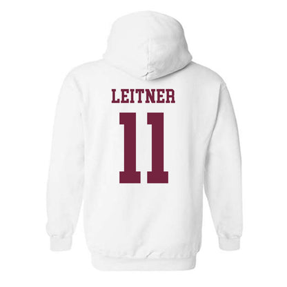 Fordham - NCAA Men's Soccer : Bennett Leitner - Classic Shersey Hooded Sweatshirt-1