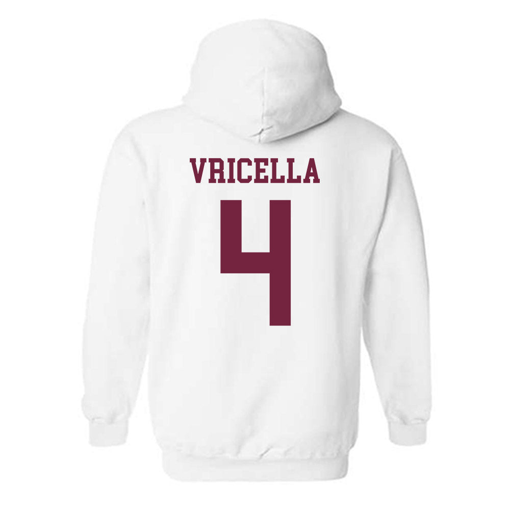 Fordham - NCAA Women's Soccer : Olivia Vricella - Classic Shersey Hooded Sweatshirt-1