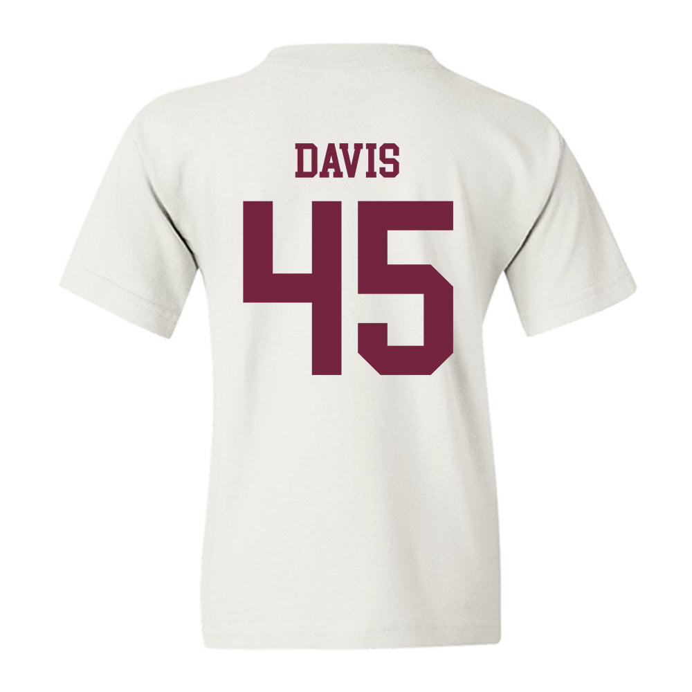 Fordham - NCAA Football : Tyler Davis - Classic Shersey Youth T-Shirt-1