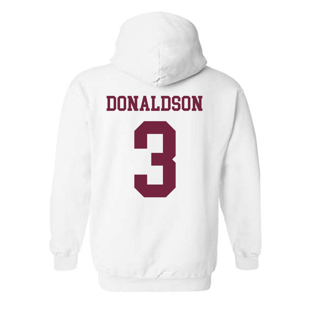 Fordham - NCAA Women's Basketball : Taylor Donaldson - Classic Shersey Hooded Sweatshirt-1