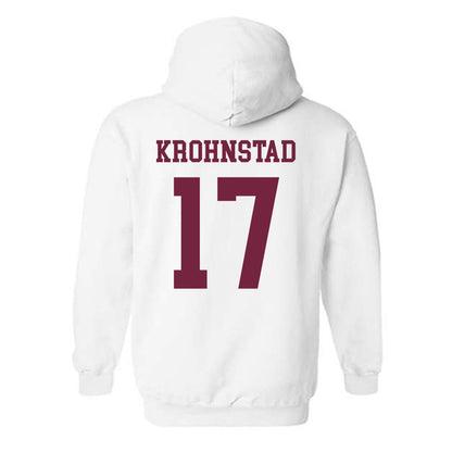Fordham - NCAA Men's Soccer : Erik Krohnstad - Classic Shersey Hooded Sweatshirt-1