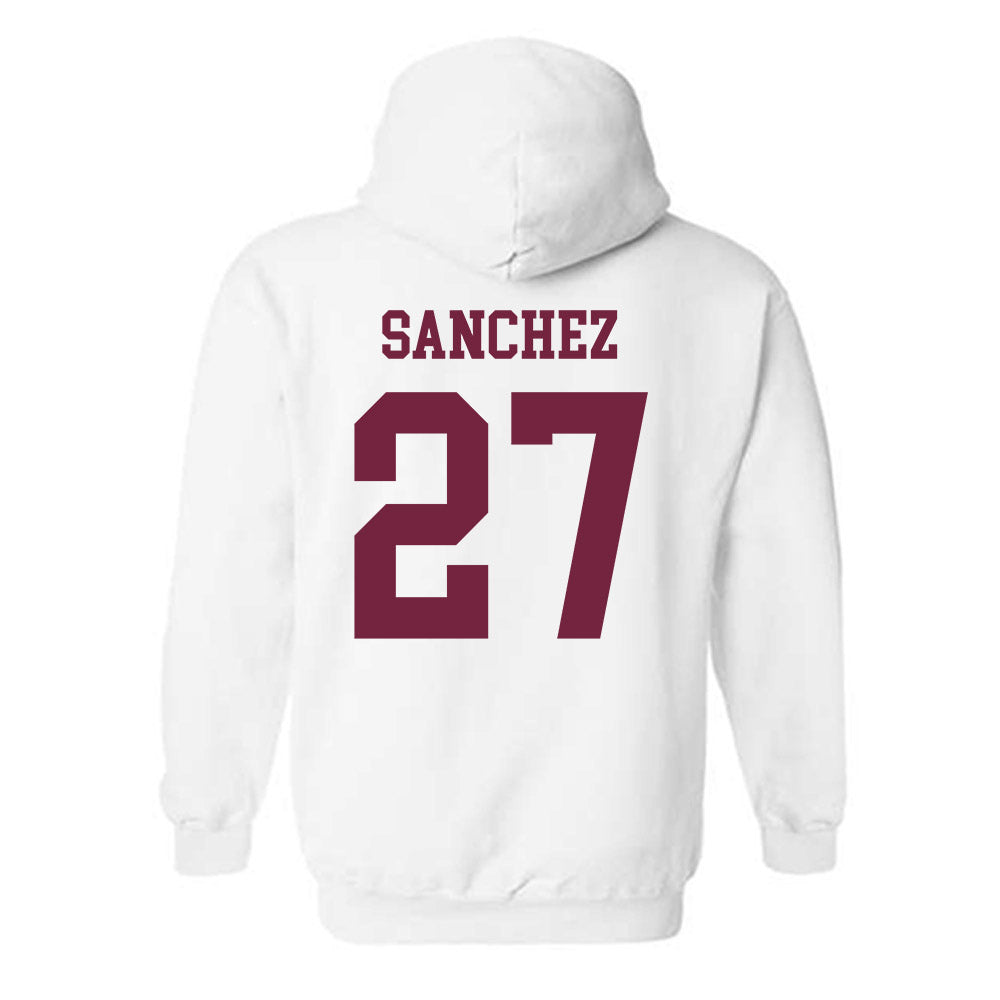 Fordham - NCAA Men's Soccer : Sebastian Sanchez - Classic Shersey Hooded Sweatshirt-1