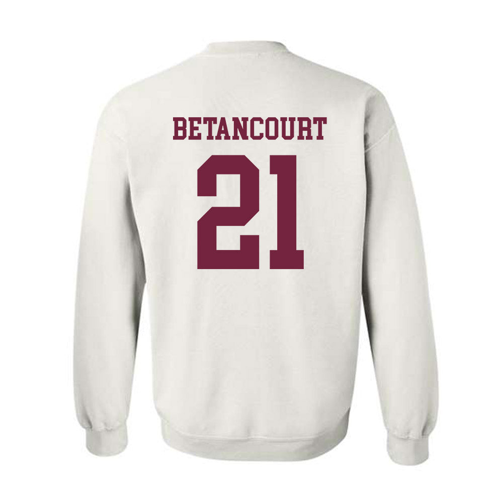 Fordham - NCAA Men's Soccer : Elias Betancourt - Classic Shersey Crewneck Sweatshirt-1