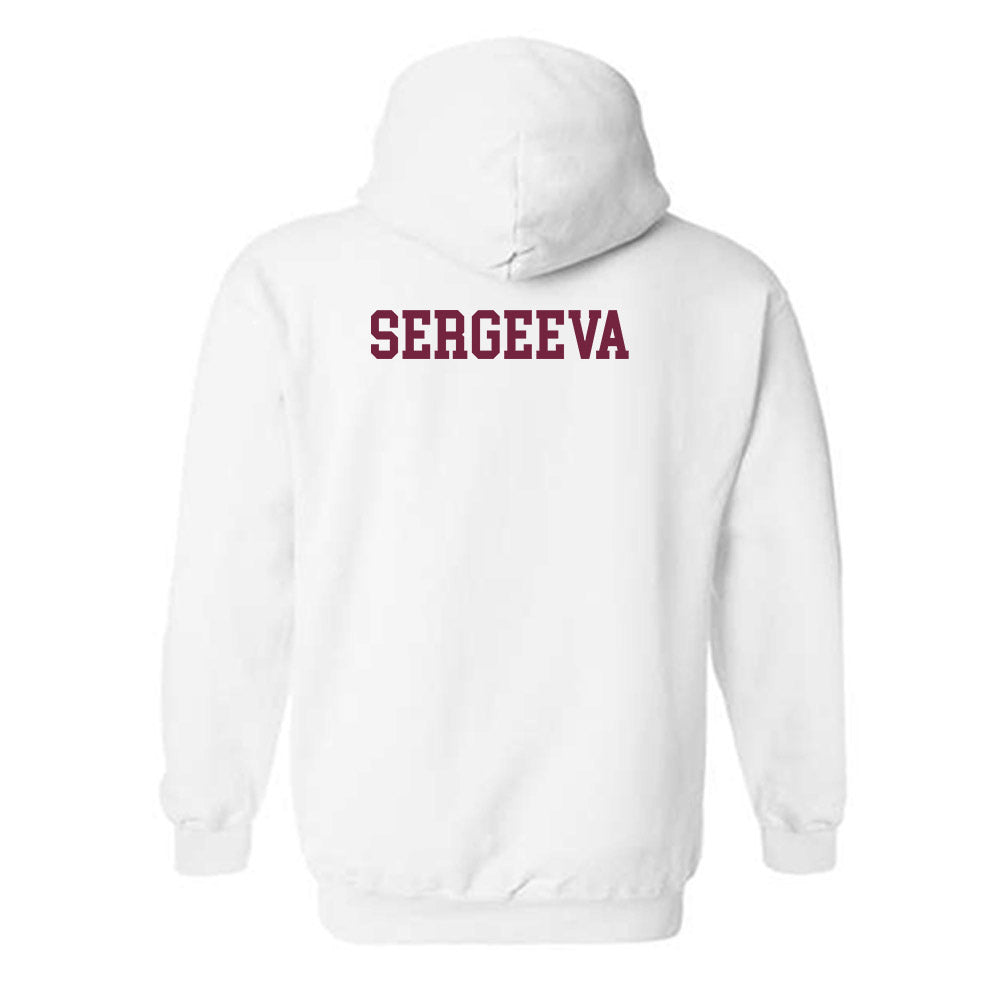 Fordham - NCAA Women's Rowing : Mariya Sergeeva - Classic Shersey Hooded Sweatshirt-1