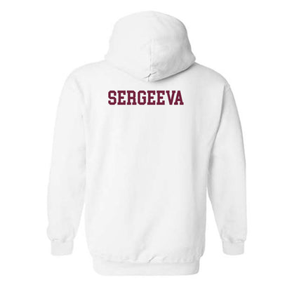 Fordham - NCAA Women's Rowing : Mariya Sergeeva - Classic Shersey Hooded Sweatshirt-1