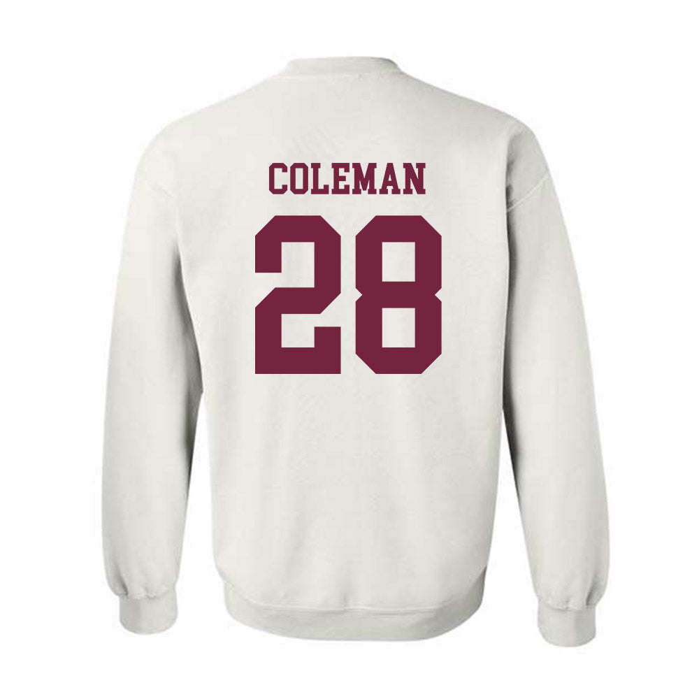 Fordham - NCAA Football : Malachi Coleman - Classic Shersey Crewneck Sweatshirt-1