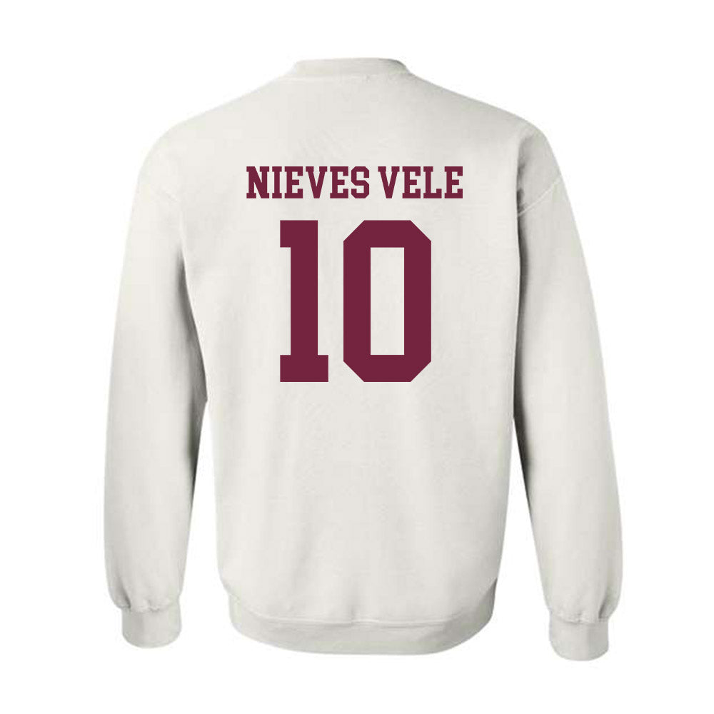 Fordham - NCAA Men's Swimming & Diving : Bryam Nieves Vele - Classic Shersey Crewneck Sweatshirt-1