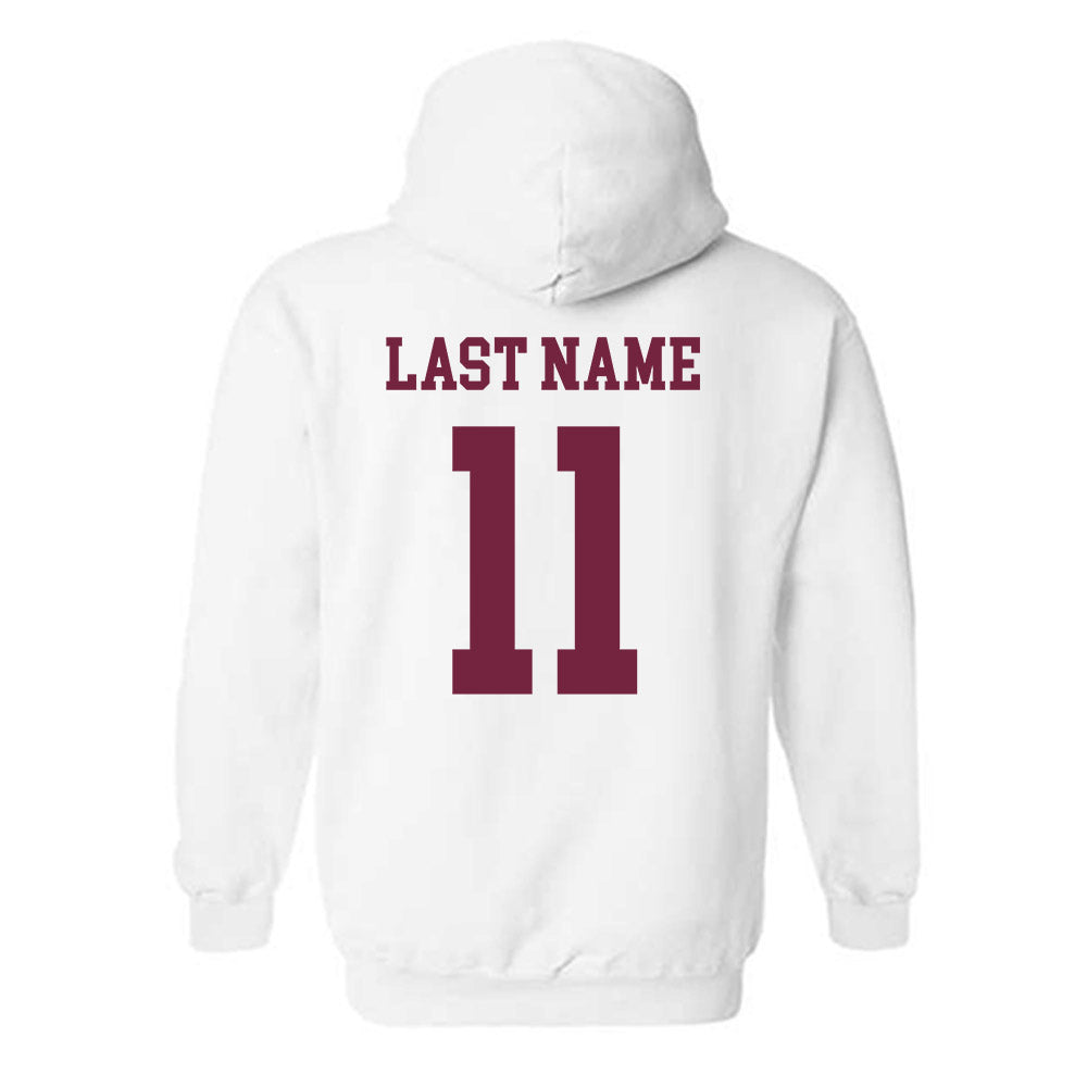 Fordham - NCAA Women's Basketball : Precious Omoshola - Classic Shersey Hooded Sweatshirt-1