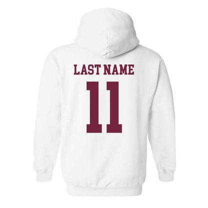 Fordham - NCAA Women's Basketball : Precious Omoshola - Classic Shersey Hooded Sweatshirt-1