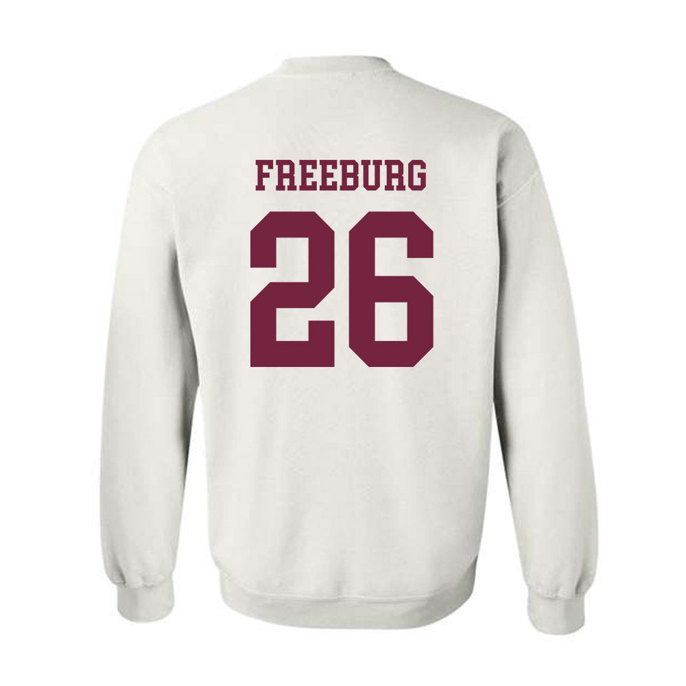 Fordham - NCAA Football : Jack Freeburg - Classic Shersey Crewneck Sweatshirt-1
