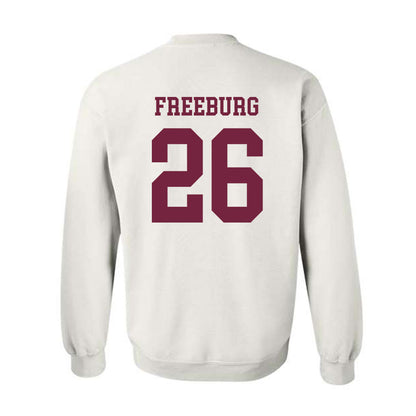 Fordham - NCAA Football : Jack Freeburg - Classic Shersey Crewneck Sweatshirt-1