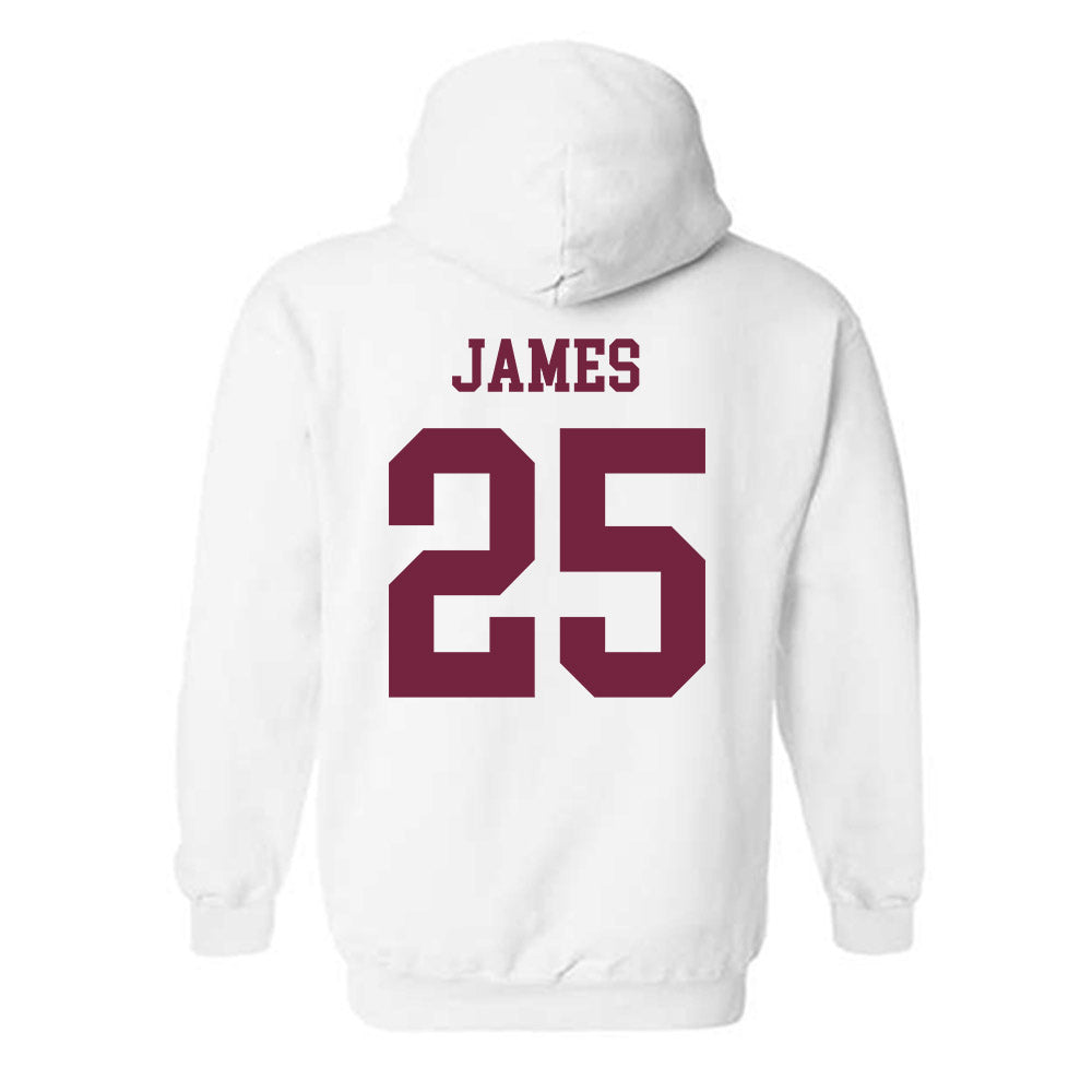 Fordham - NCAA Football : Jamell James - Classic Shersey Hooded Sweatshirt-1