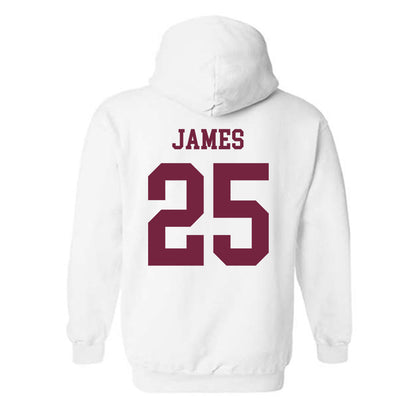 Fordham - NCAA Football : Jamell James - Classic Shersey Hooded Sweatshirt-1