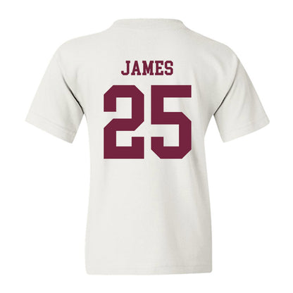 Fordham - NCAA Football : Jamell James - Classic Shersey Youth T-Shirt-1