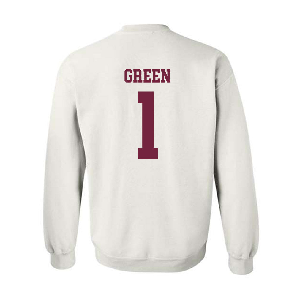 Fordham - NCAA Women's Soccer : Addison Green - Classic Shersey Crewneck Sweatshirt-1
