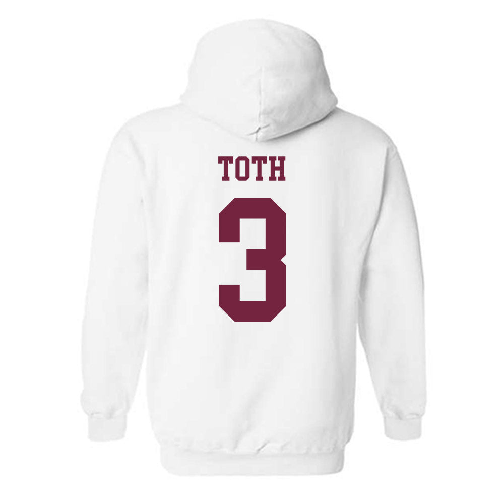 Fordham - NCAA Men's Water Polo : Andras Toth - Classic Shersey Hooded Sweatshirt-1