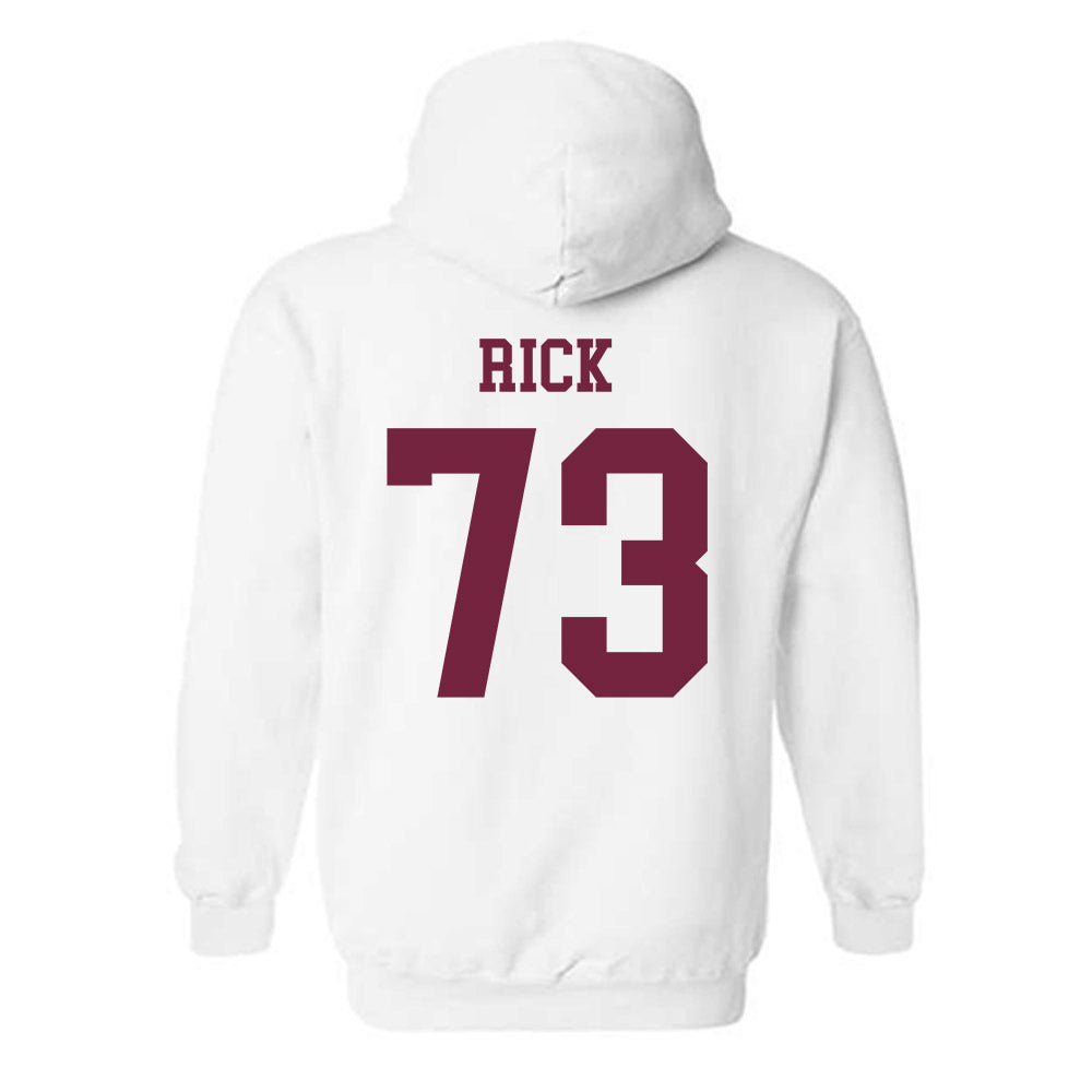 Fordham - NCAA Football : Leo Rick - Classic Shersey Hooded Sweatshirt-1