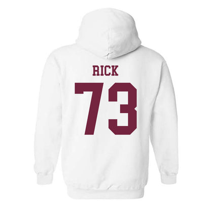 Fordham - NCAA Football : Leo Rick - Classic Shersey Hooded Sweatshirt-1