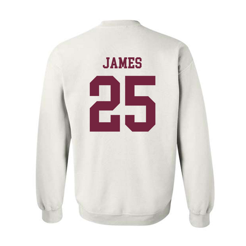 Fordham - NCAA Football : Jamell James - Classic Shersey Crewneck Sweatshirt-1