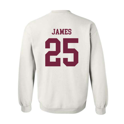 Fordham - NCAA Football : Jamell James - Classic Shersey Crewneck Sweatshirt-1