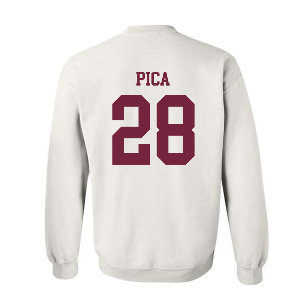 Fordham - NCAA Men's Soccer : Christian Pica - Classic Shersey Crewneck Sweatshirt-1