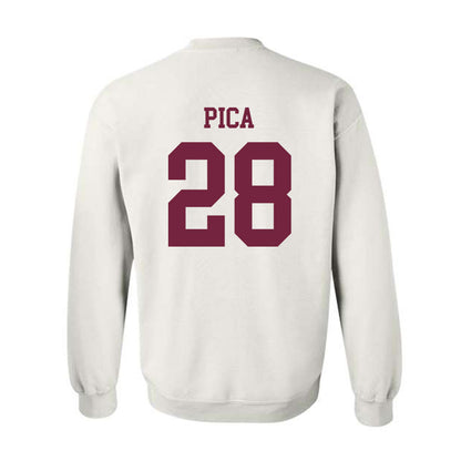 Fordham - NCAA Men's Soccer : Christian Pica - Classic Shersey Crewneck Sweatshirt-1