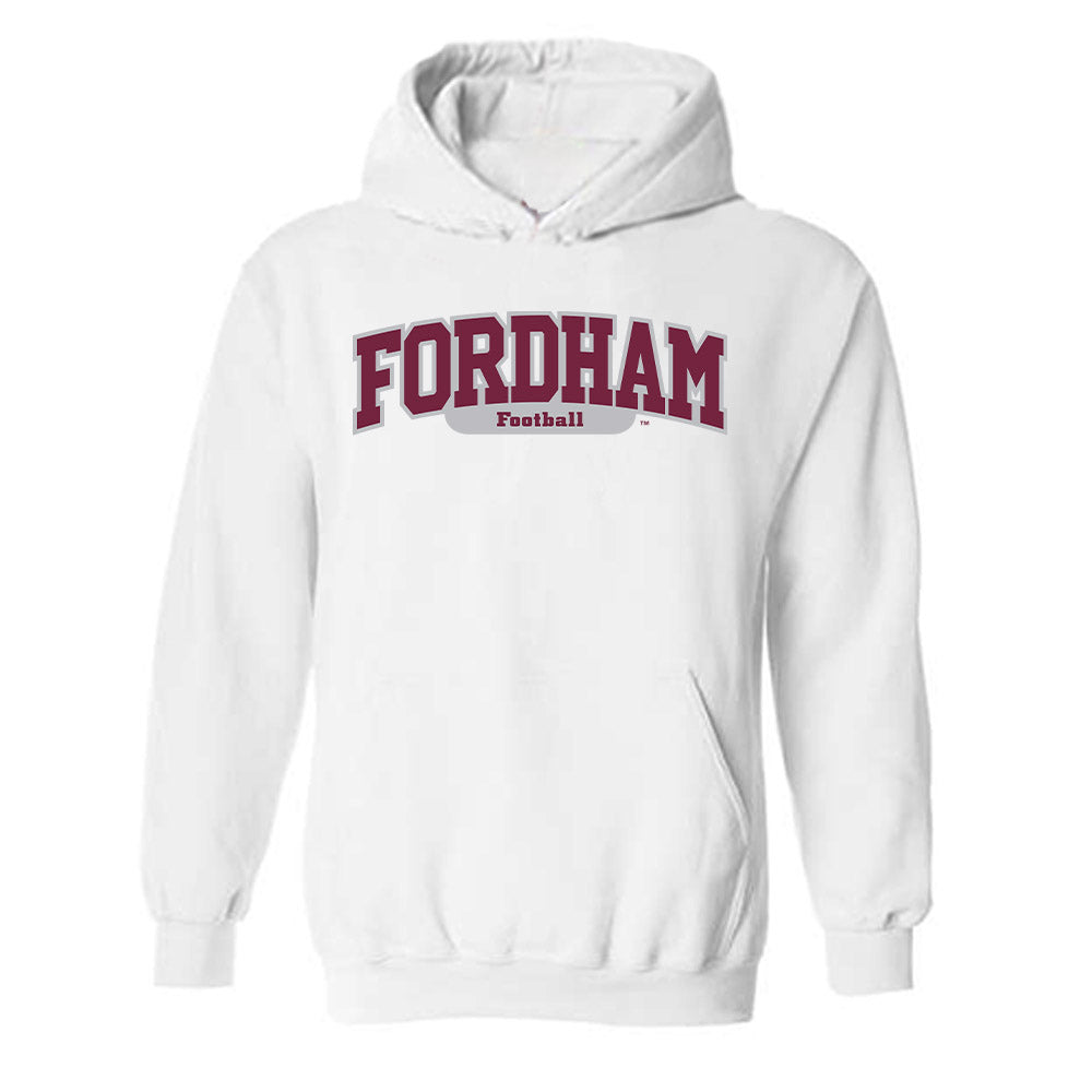 Fordham - NCAA Football : Leo Rick - Classic Shersey Hooded Sweatshirt-0