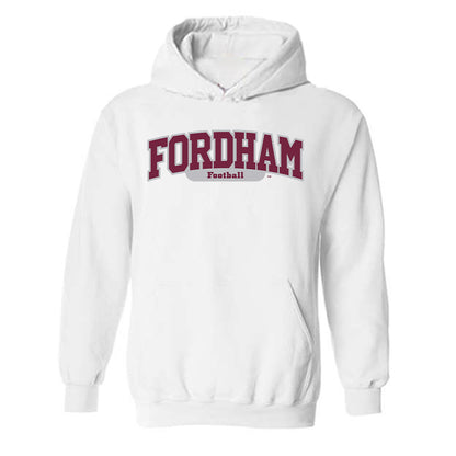 Fordham - NCAA Football : KJ Reed - Classic Shersey Hooded Sweatshirt-0