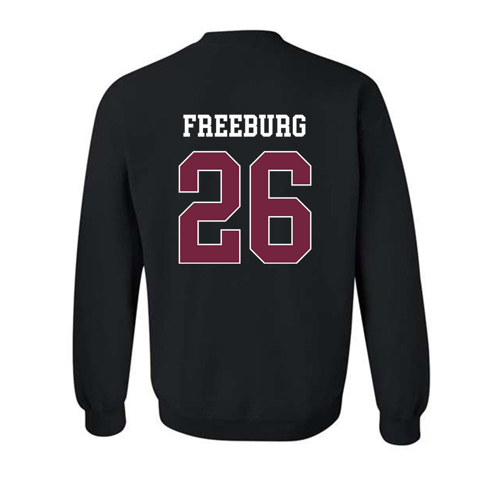 Fordham - NCAA Football : Jack Freeburg - Classic Shersey Crewneck Sweatshirt-1