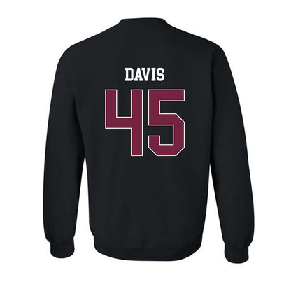 Fordham - NCAA Football : Tyler Davis - Classic Shersey Crewneck Sweatshirt-1