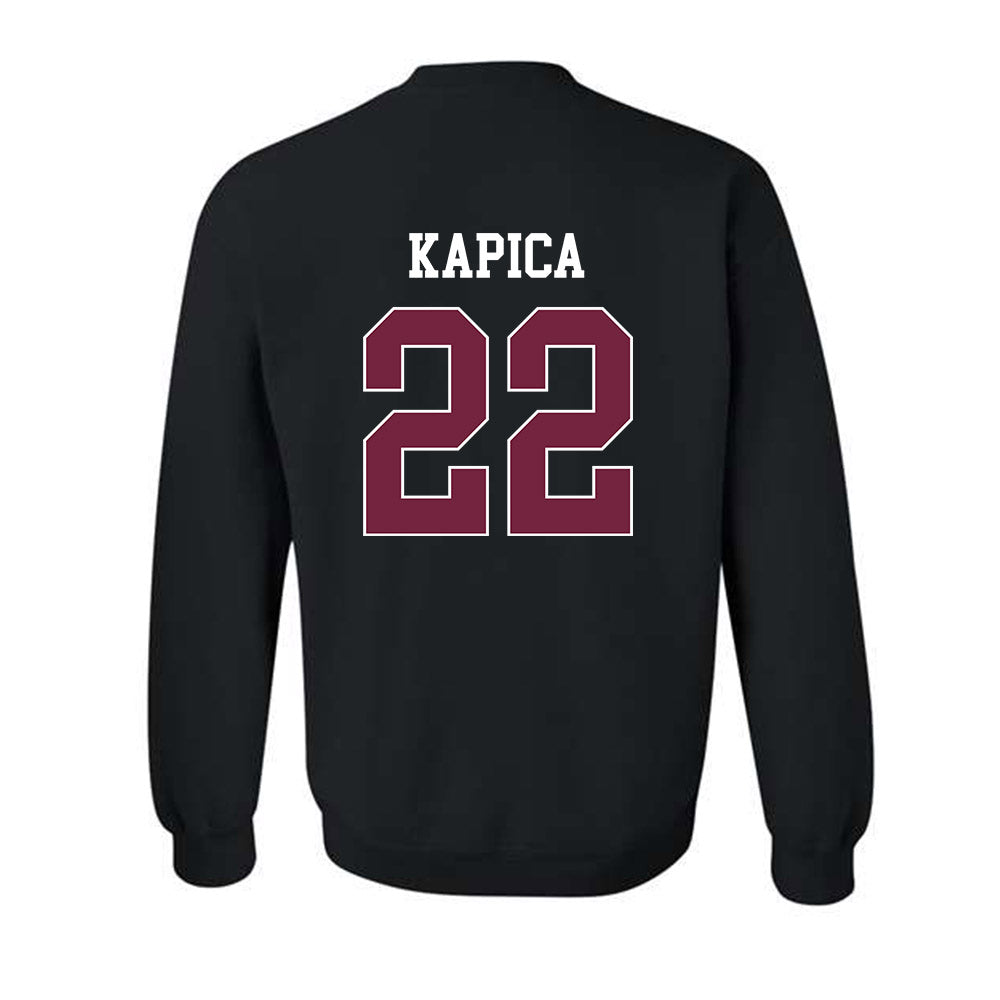 Fordham - NCAA Baseball : Andrew Kapica - Classic Shersey Crewneck Sweatshirt-1