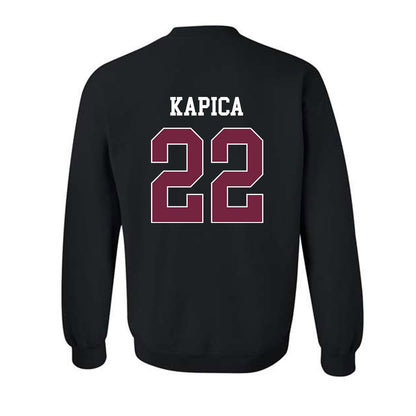 Fordham - NCAA Baseball : Andrew Kapica - Classic Shersey Crewneck Sweatshirt-1