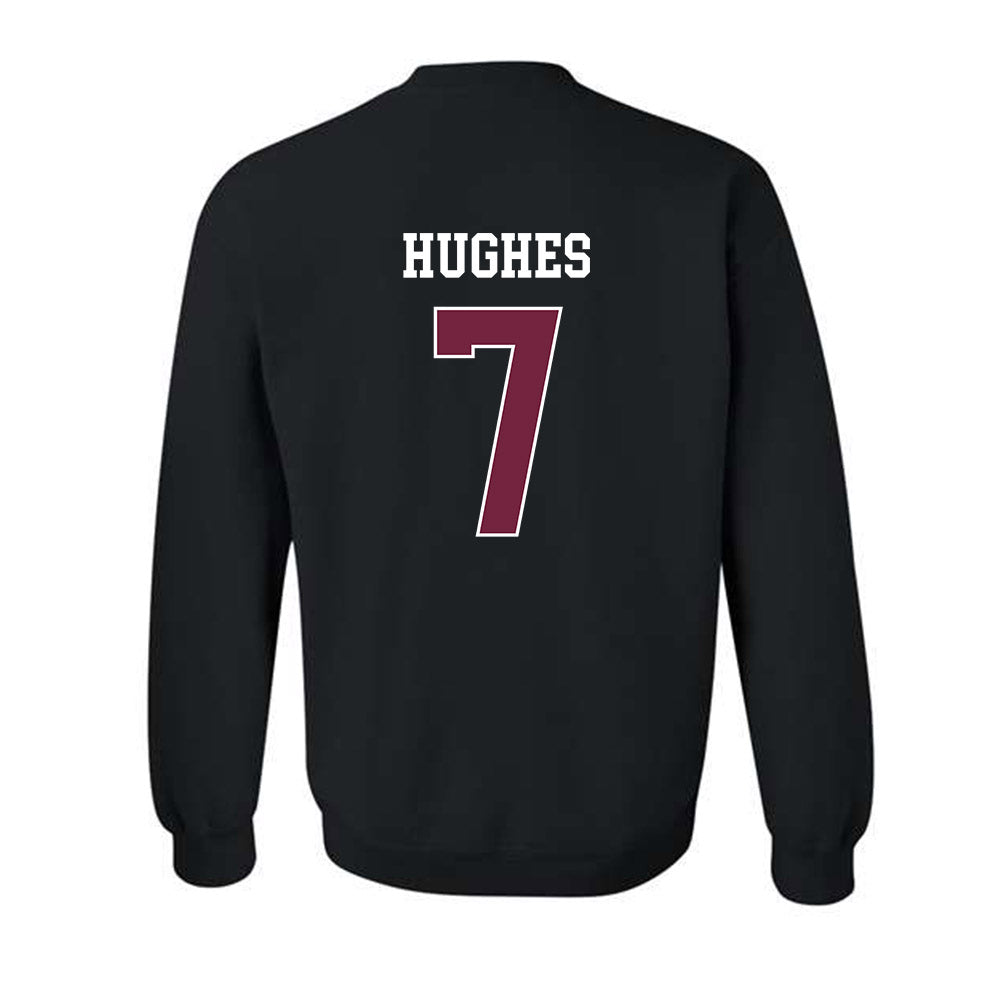 Fordham - NCAA Football : Alec Hughes - Classic Shersey Crewneck Sweatshirt-1