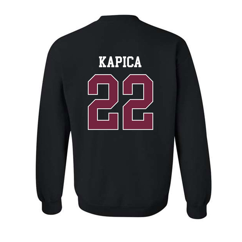 Fordham - NCAA Baseball : Andrew Kapica - Classic Shersey Crewneck Sweatshirt-1