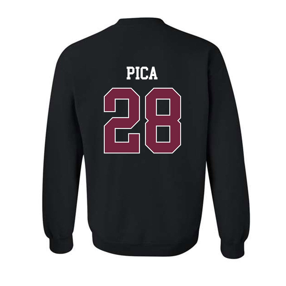 Fordham - NCAA Men's Soccer : Christian Pica - Classic Shersey Crewneck Sweatshirt-1