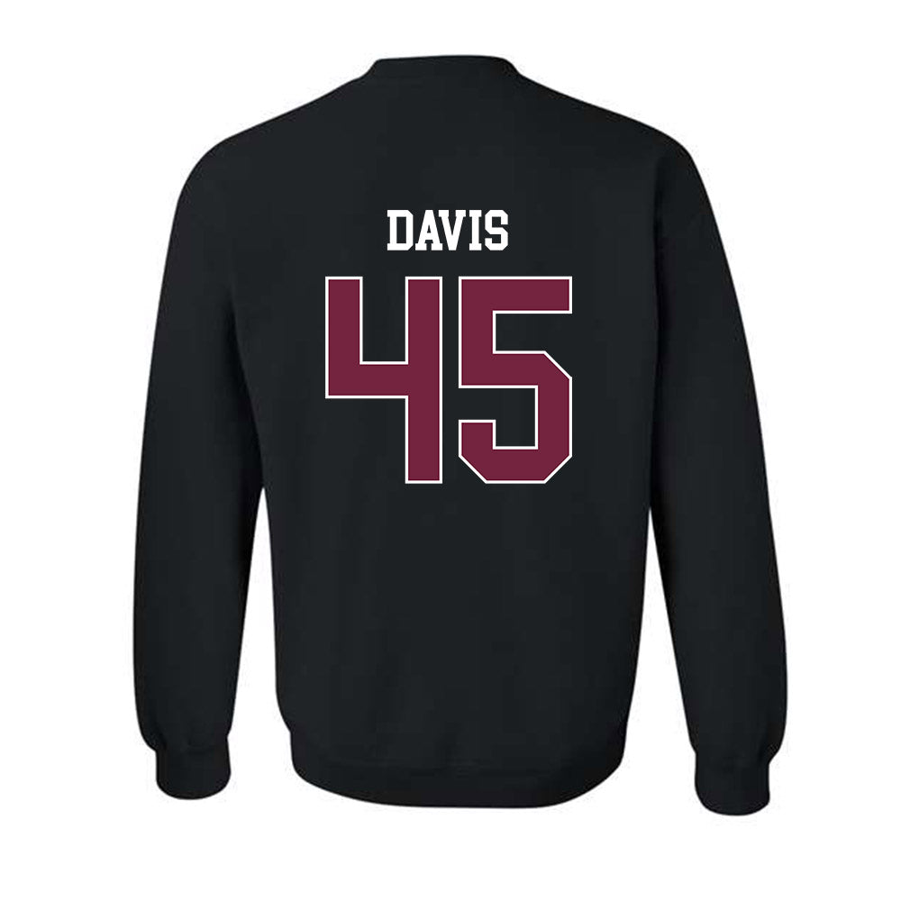Fordham - NCAA Football : Tyler Davis - Classic Shersey Crewneck Sweatshirt-1