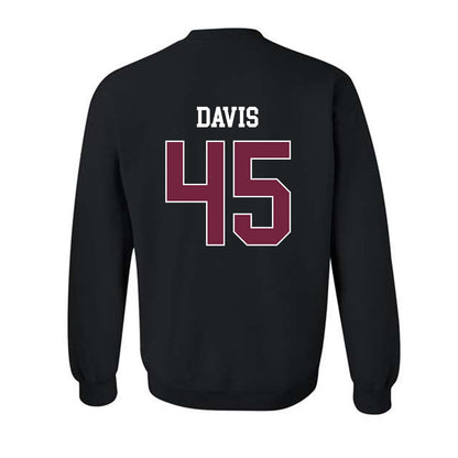 Fordham - NCAA Football : Tyler Davis - Classic Shersey Crewneck Sweatshirt-1