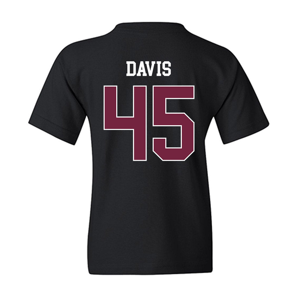 Fordham - NCAA Football : Tyler Davis - Classic Shersey Youth T-Shirt-1