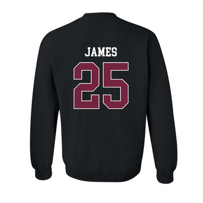 Fordham - NCAA Football : Jamell James - Classic Shersey Crewneck Sweatshirt-1