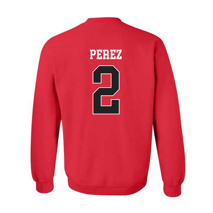 Lamar - NCAA Baseball : Andres Perez - Classic Shersey Crewneck Sweatshirt