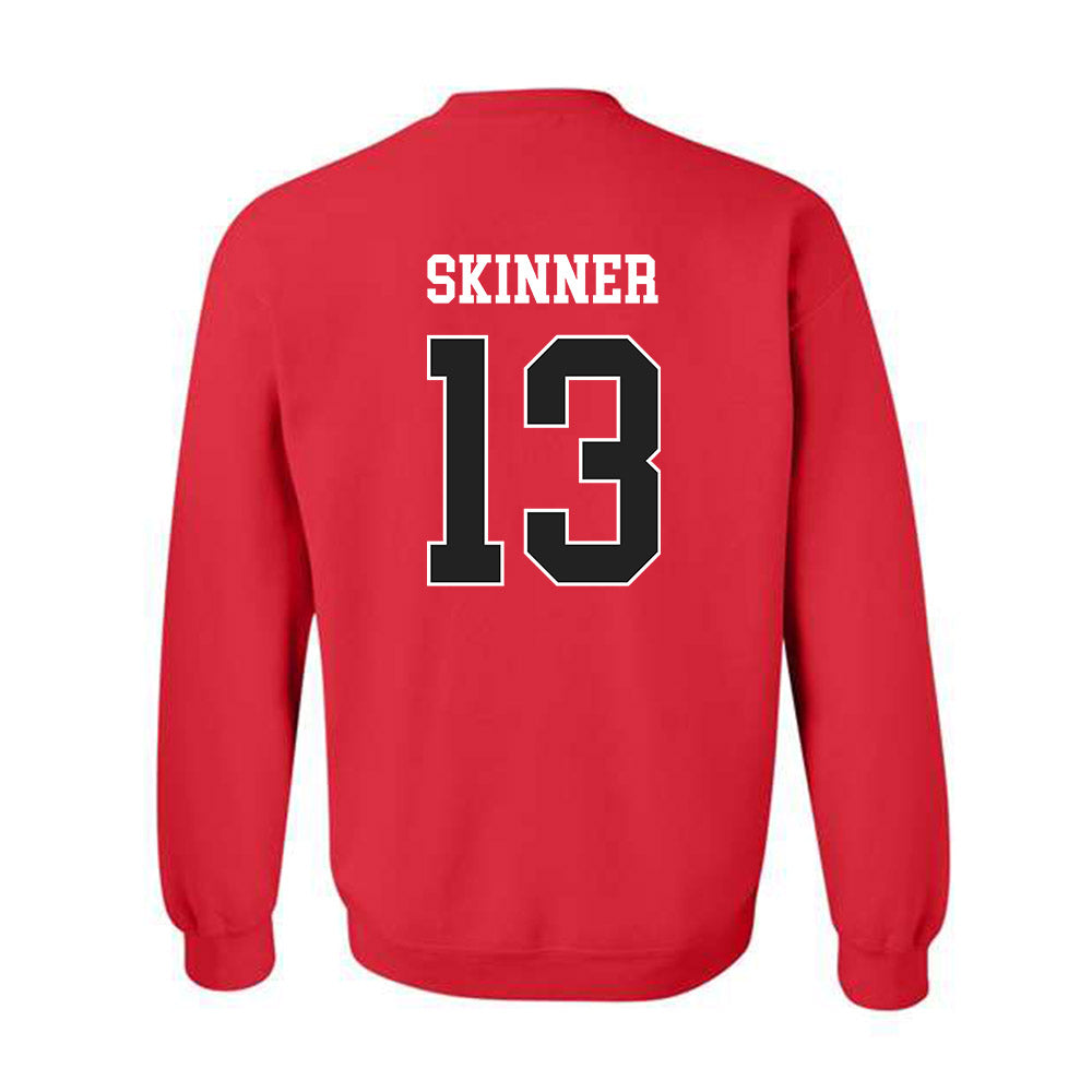 Lamar - NCAA Baseball : Zak Skinner - Classic Shersey Crewneck Sweatshirt-1