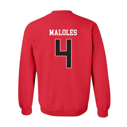 Lamar - NCAA Football : Royce Maloles - Classic Shersey Crewneck Sweatshirt-1